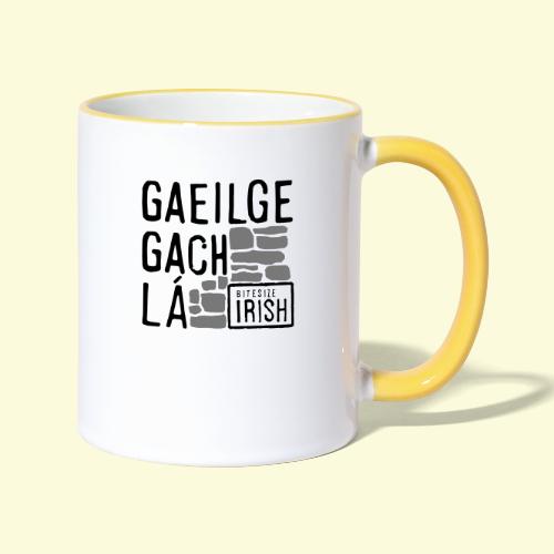 Bitesize Irish - Gaeilge Gach Lá - Contrasting Mug