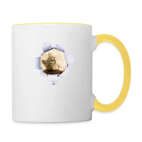 Chaton de chat - Mug contrasté