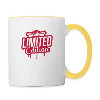 Limited Edition - Contrasting Mug - white/yellow - Right