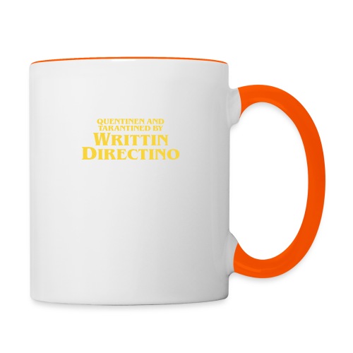 Writtin Directino - Contrasting Mug