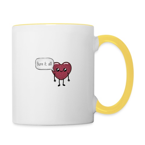 Listen to your heart - Contrasting Mug