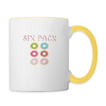 Check out my Six Pack - Contrasting Mug - white/yellow - Right
