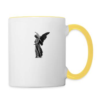 Angels of Liberty - Tasse zweifarbig - Weiß/Gelb - Rechts