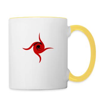 NGD - Tasse zweifarbig - Weiß/Gelb - Rechts