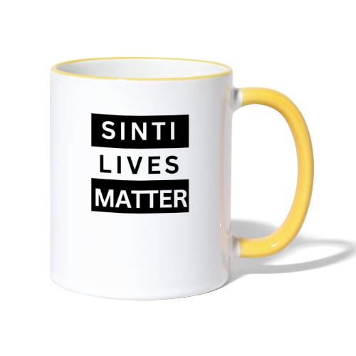 Sinti Lives Matter - Tasse zweifarbig