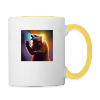 Coati - Contrasting Mug - white/yellow - Right