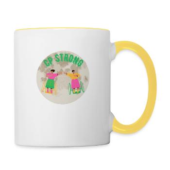 CP Strong - Contrasting Mug - white/yellow - Right