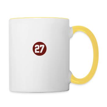Gaziantep - Tasse zweifarbig - Weiß/Gelb - Rechts