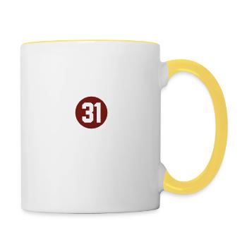 Hatay - Tasse zweifarbig - Weiß/Gelb - Rechts