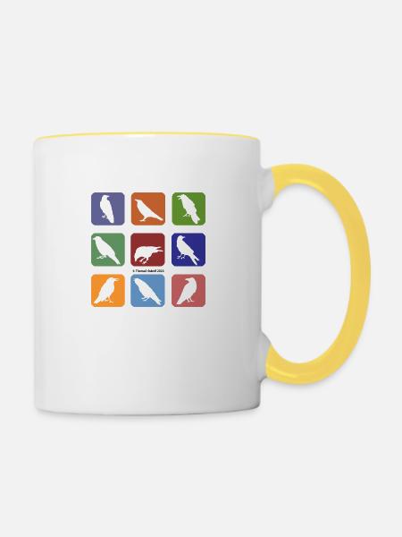 ToR Kids transp - Tasse zweifarbig - Weiß/Gelb