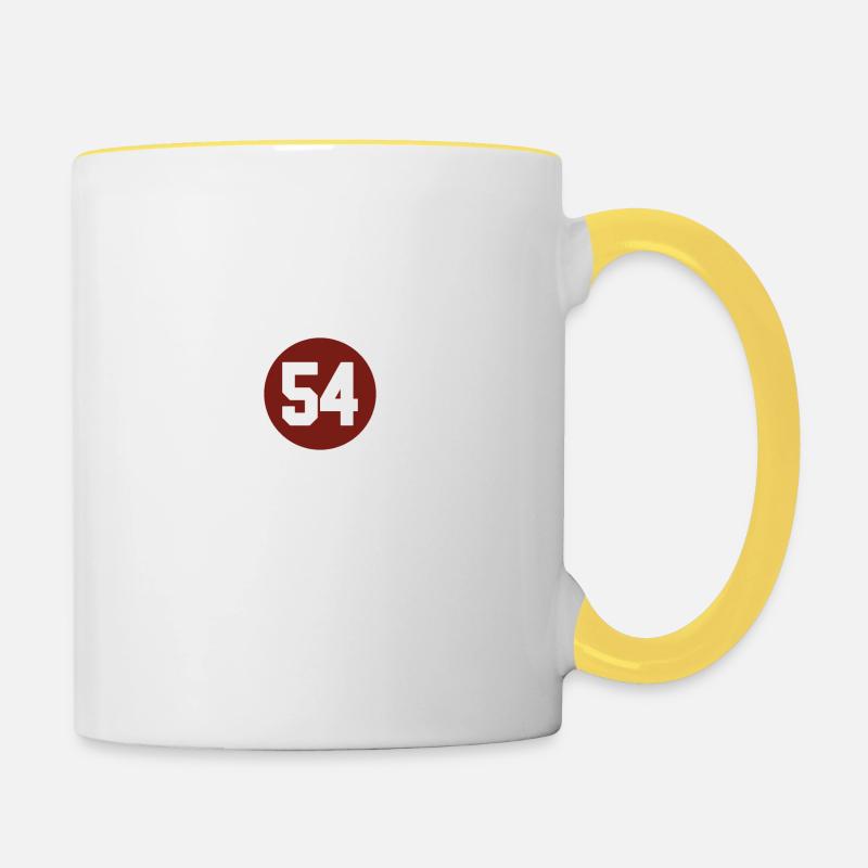 Sakarya - Tasse zweifarbig - Weiß/Gelb