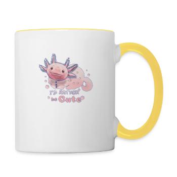 Sweet - Contrasting Mug - white/yellow - Right
