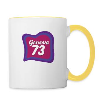 Groove 73 - Contrasting Mug - white/yellow - Right