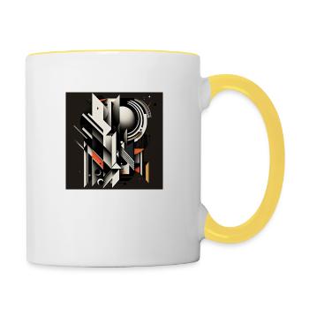 The Bauhaus Legacy - Contrasting Mug - white/yellow - Right