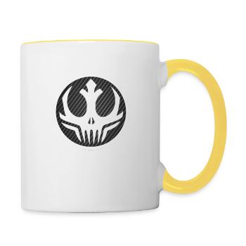 Star - Tasse zweifarbig - Weiß/Gelb - Rechts