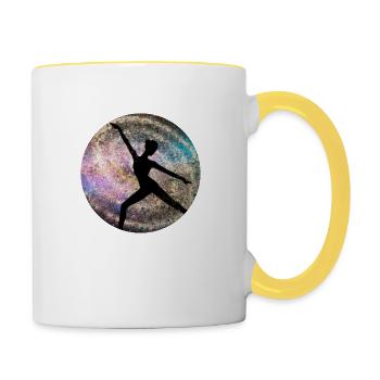 Ballerina - Contrasting Mug - white/yellow - Right