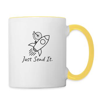 IMG 3915 - Contrasting Mug - white/yellow - Right