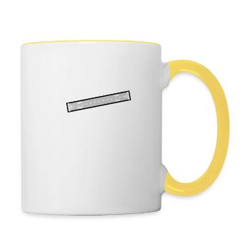 Airfield EDWF design with names and coordinates - Contrasting Mug - white/yellow - Right