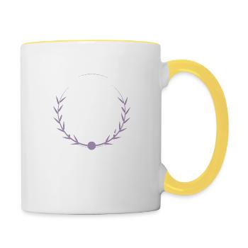 Culinary Inspiration Fun Serendipity Present - Contrasting Mug - white/yellow - Right