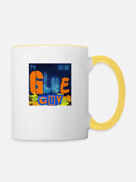 KLEBER KERL CHEMIE - Tasse zweifarbig - Weiß/Gelb