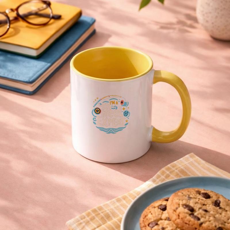 Ich bin ein Rollenexperte Tasse zweifarbig