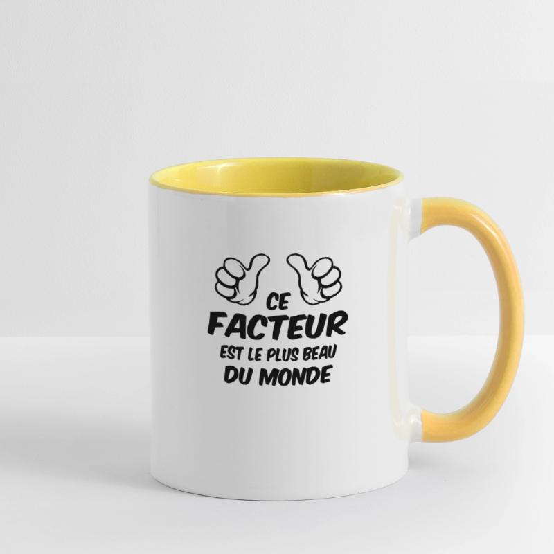 BEST FACTOR Contrasting Mug
