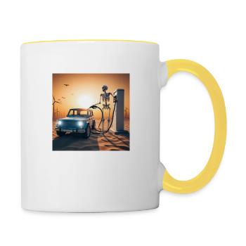 DO I HAVE TO EXPLAIN IT TO YOU...? - Contrasting Mug - white/yellow - Right