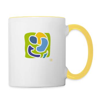 together - Contrasting Mug - white/yellow - Right