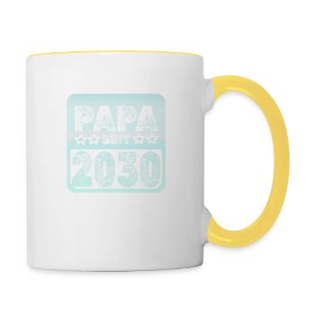 2030 - Contrasting Mug - white/yellow - Right