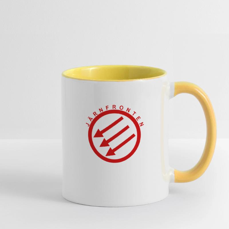 Järnfronten / Eiserne Front / Iron Front Tasse zweifarbig