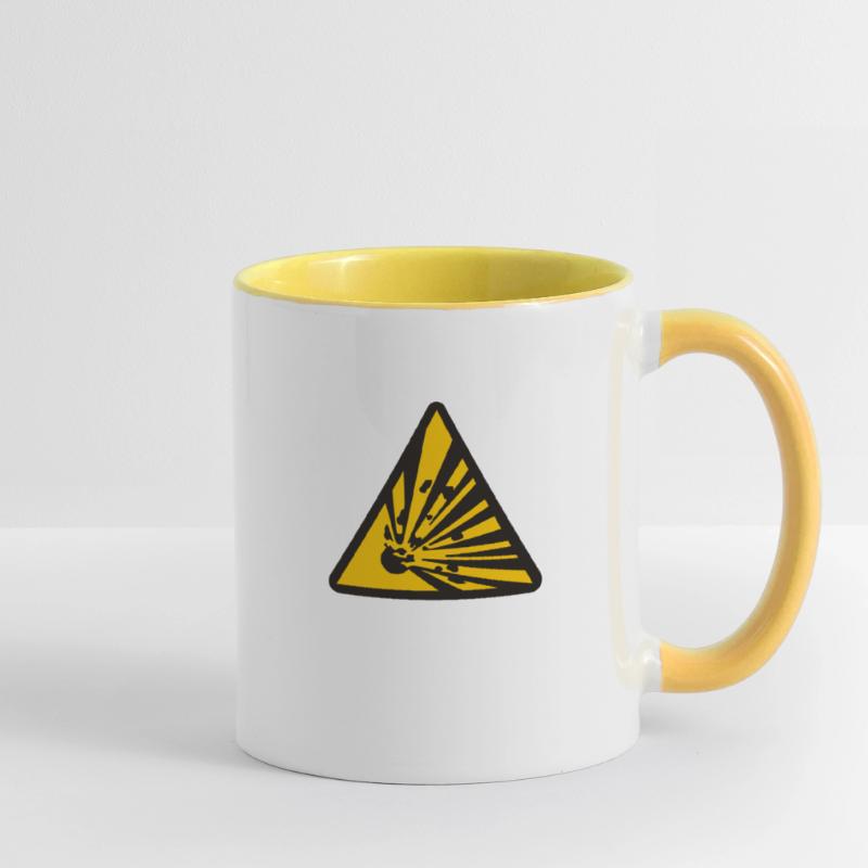 exploding Contrasting Mug