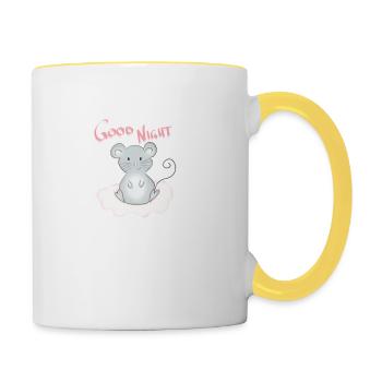mouse - Contrasting Mug - white/yellow - Right