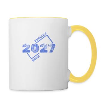 2027 - Contrasting Mug - white/yellow - Right