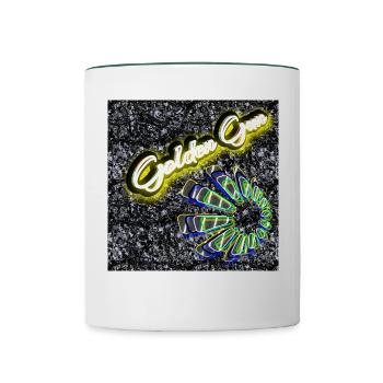 Golden Gun - Image - 2023 - Mug contrasté - blanc/vert foncé - Devant