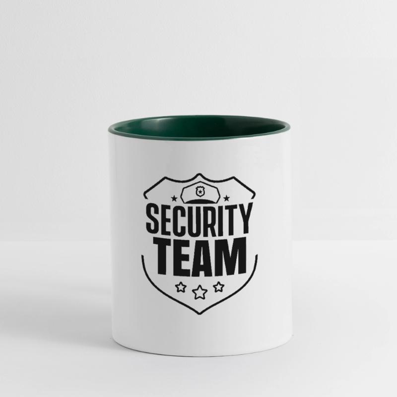Security Team Security Security Guard Security Contrasting Mug
