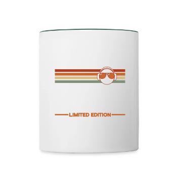 1975 - Mug contrasté - blanc/vert foncé - Devant