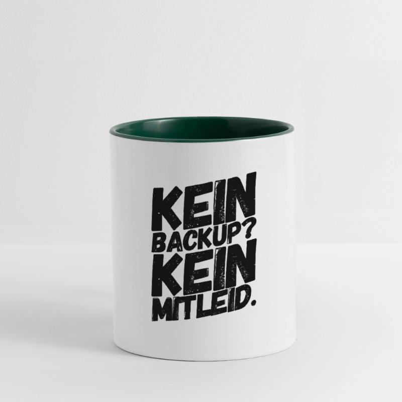Admin Administrator Informatik Computer Tasse zweifarbig