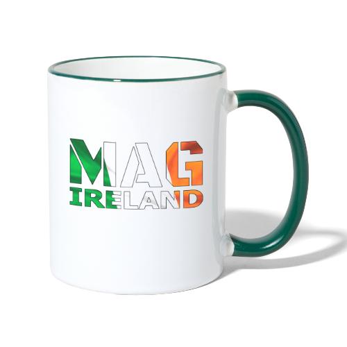 MAG Ireland M1 Irish Flag - Contrasting Mug
