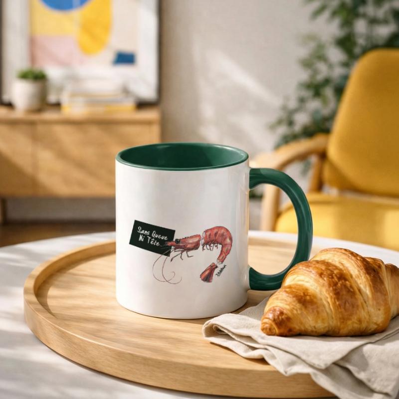 Sans Queue Ni Tete Mug contrasté