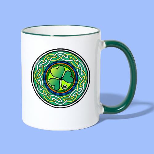 Irish shamrock - Mug contrasté