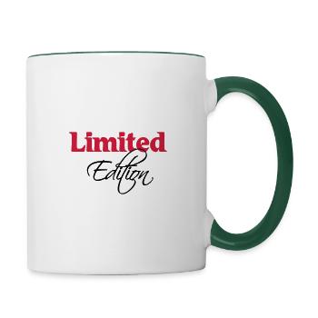édition limitée - Mug contrasté - blanc/vert foncé - Droite