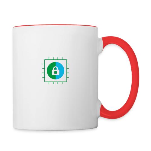 TrustedFirmwareLogo - Contrasting Mug