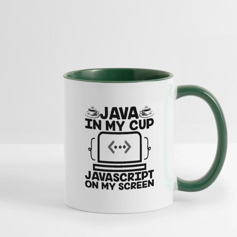 Café Codage Programmeur Codeur Développeur Nerd Coff Mug contrasté