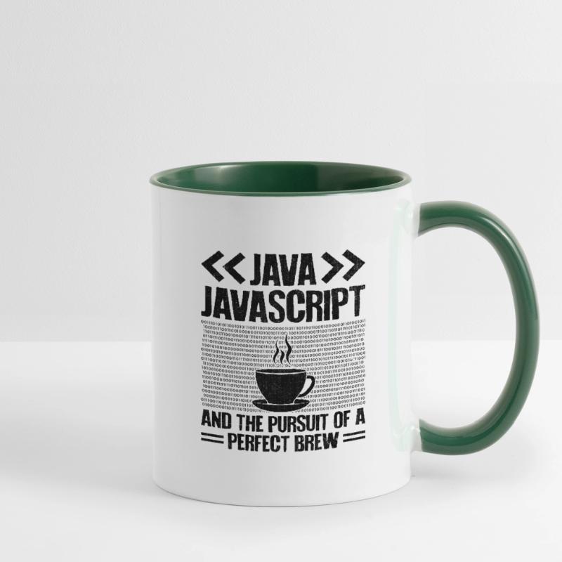 Café Codage Programmeur Codeur Développeur Nerd Coff Mug contrasté