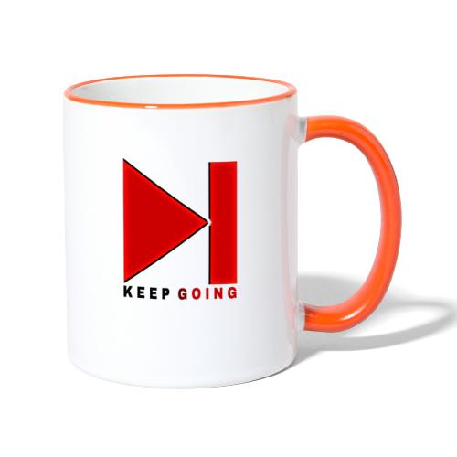 KEEP GOING - Contrasting Mug