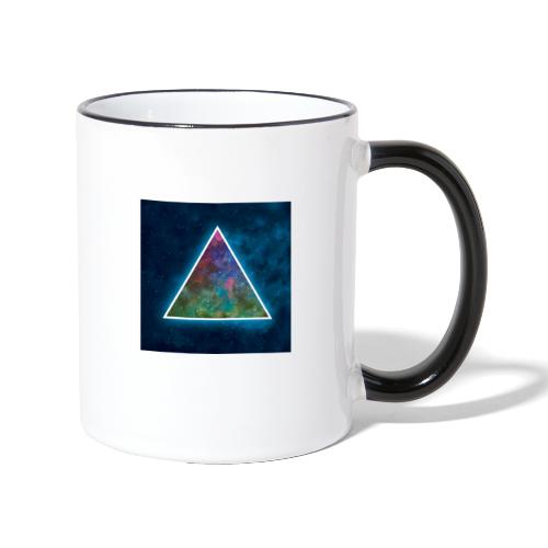 Galaxie triangle - Mug contrasté