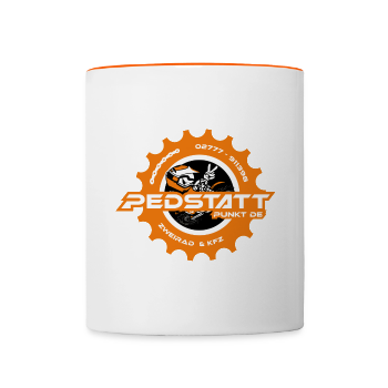 Pedstatt_LogoMashup_005 - Tasse zweifarbig
