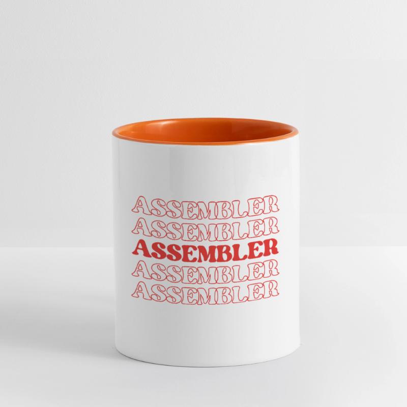 Assembler Fabricator Assembler Constructor Maker Tasse zweifarbig