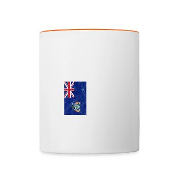 Ascension - Tasse zweifarbig - Weiß/Orange - Vorne