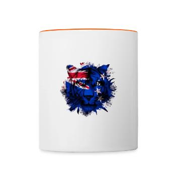 Cook Islands - Contrasting Mug - white/orange - Front